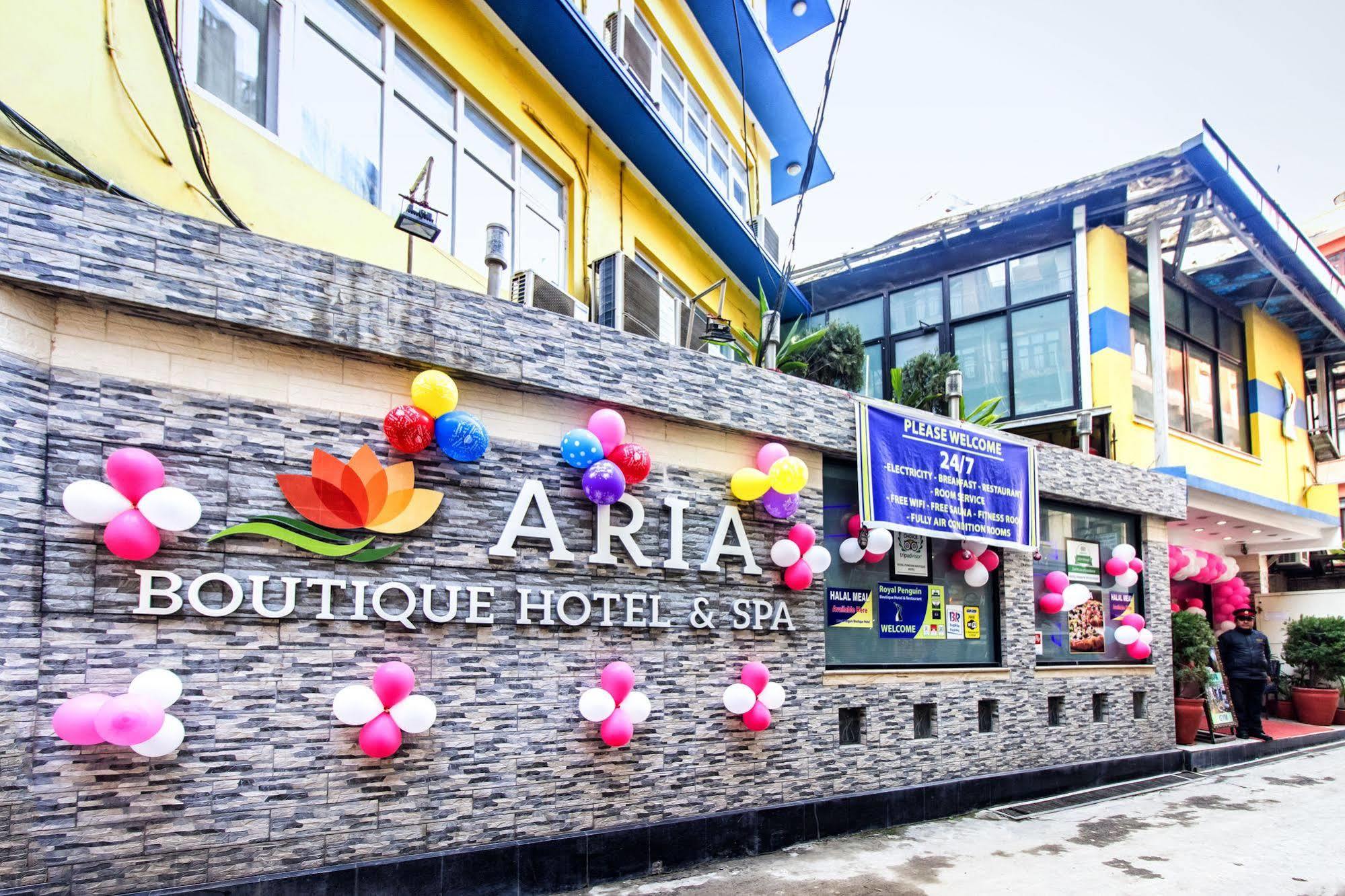Aria Boutique Hotel & Spa Kathmandu Exterior foto